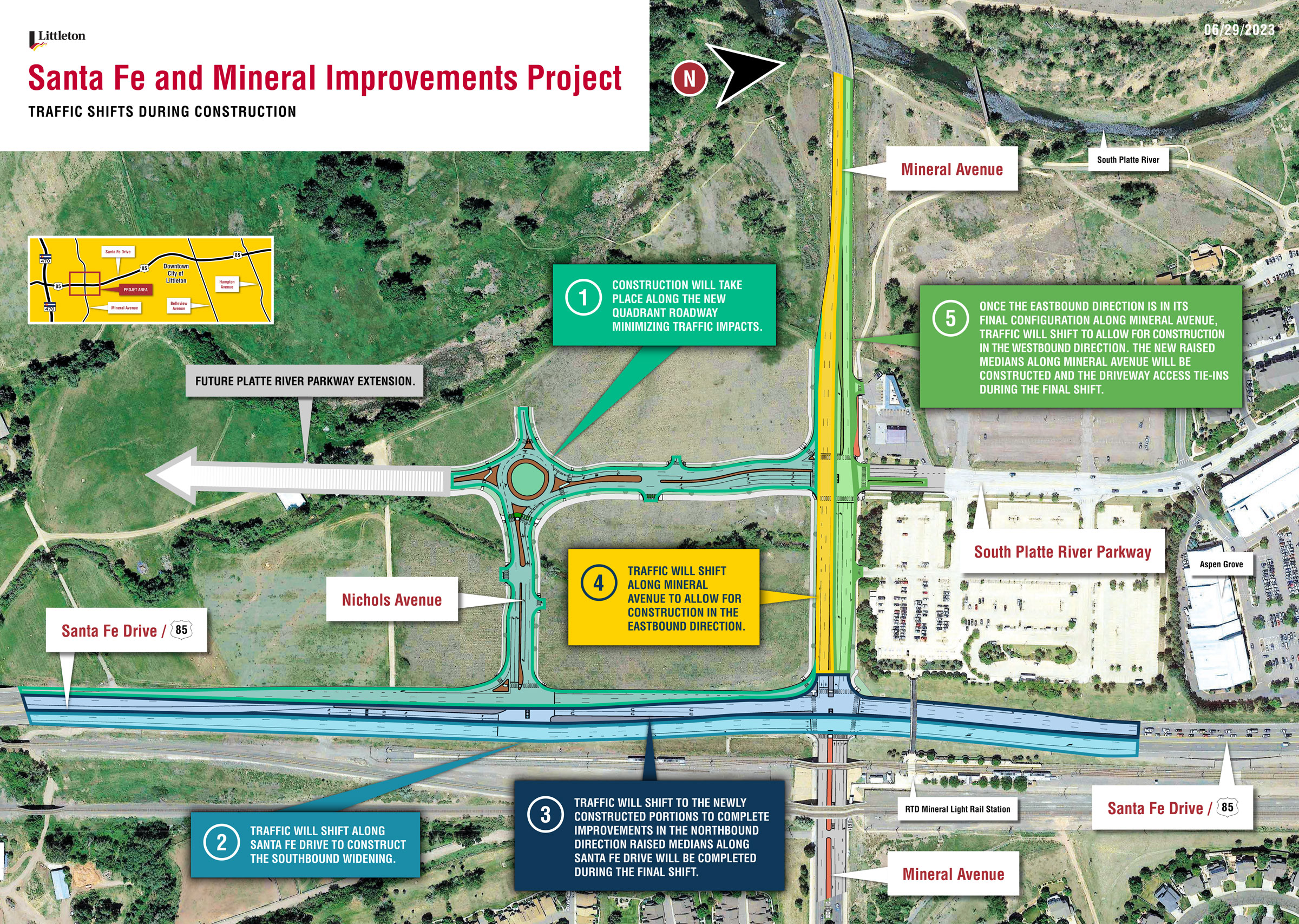 construction phasing map